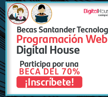 Becas Santander Tecnología | Programación Web Full Stack 2.0 (Registro)
